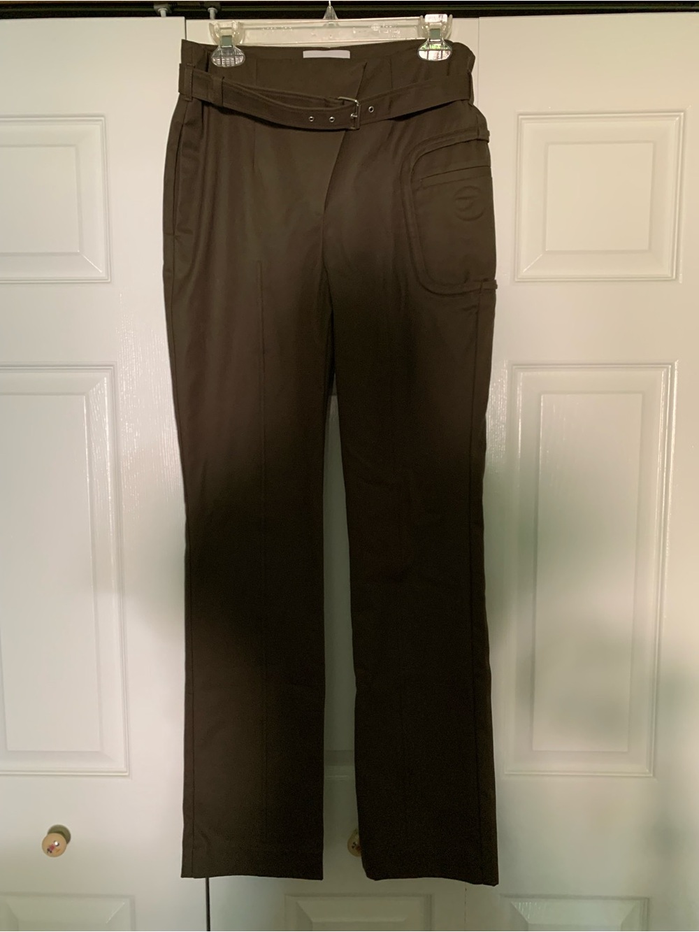 Coperni Trompe L’Oeil Trousers Green